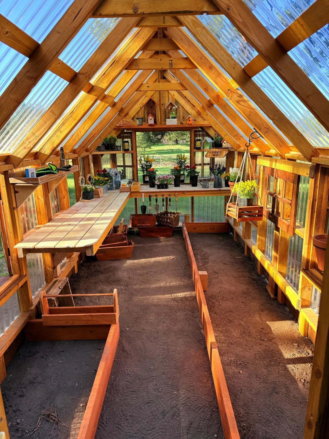 8' x 16' Greenhouse Plans, DIY, How to Build a Greenhouse