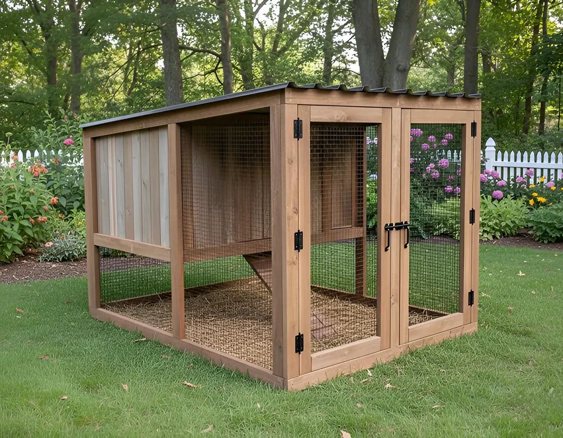 DIY Chicken Coop Build Plan: Outdoor Woodworking Plans(PDF Download)