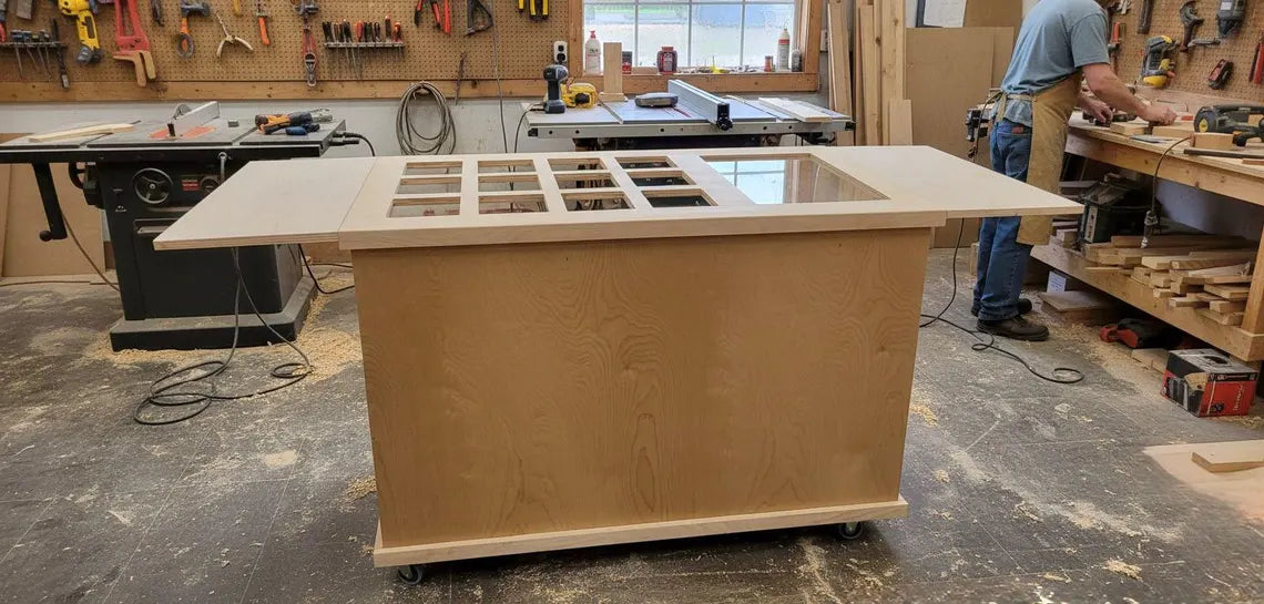 DIY Collapsible Charcuterie Cart Plans: Mobile Bar Cart (PDF)